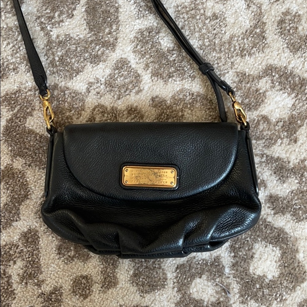 Marc by Marc Jacobs crossbody bag black leather